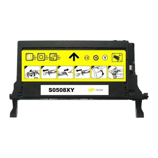 SAMSUNG [5 Star] CLT-Y508L Premium Remanufactured Yellow Toner