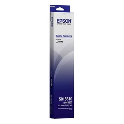 EPSON C13S01561 BLACK RIBBON FOR LQ-690 20K YIELD