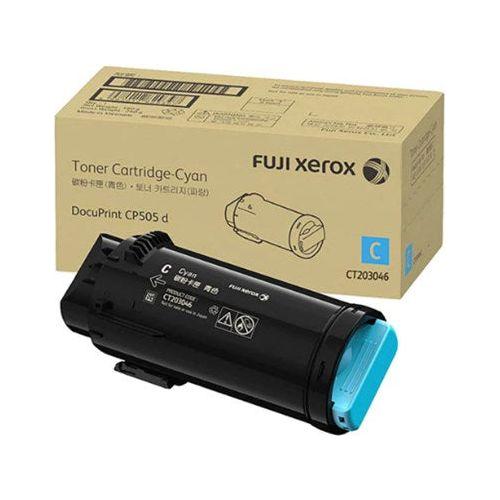 FUJIFILM FUJI XEROX CT203046 CYAN HIGH YIELD TONER 11K FOR DPCP505D