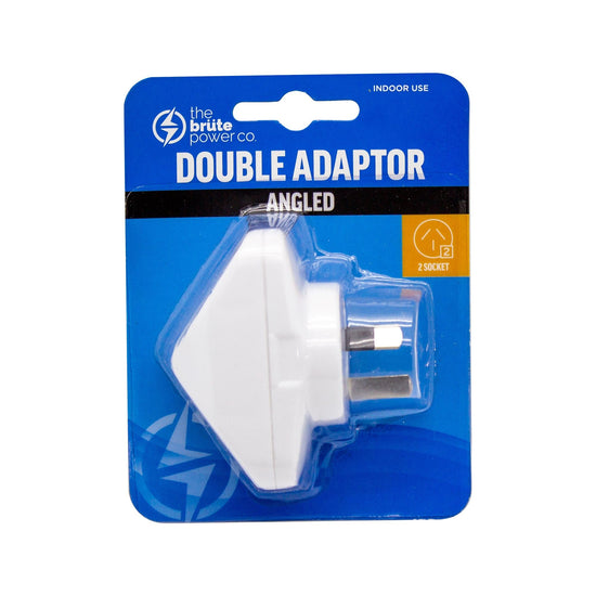 THE BRUTE POWER CO. Double Adaptor - Angled