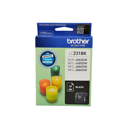 BROTHER LC231 Black Ink Cartridge