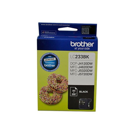 BROTHER LC233 Black Ink Cartridge