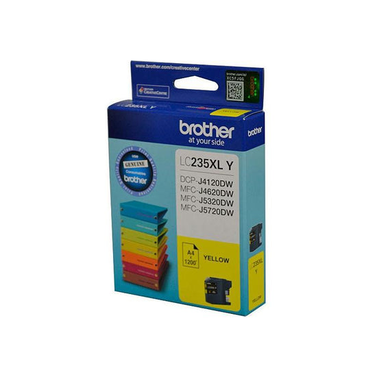 BROTHER LC235XL YS Yellow Ink Cartridge - DCP-J4120DW/MFC-J4620DW/J5320DW/J5720DW LS