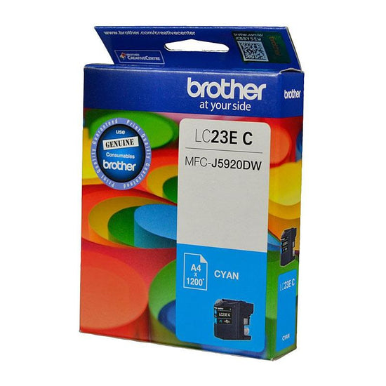 BROTHER LC23E Cyan Ink Cartridge