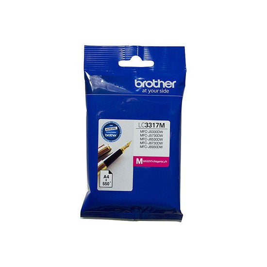 BROTHER LC-3317M Magenta Ink Cartridge - MFC-J5330DW/J5730DW/J6530DW/J6730DW/J6930DW/ - up to 550 pages