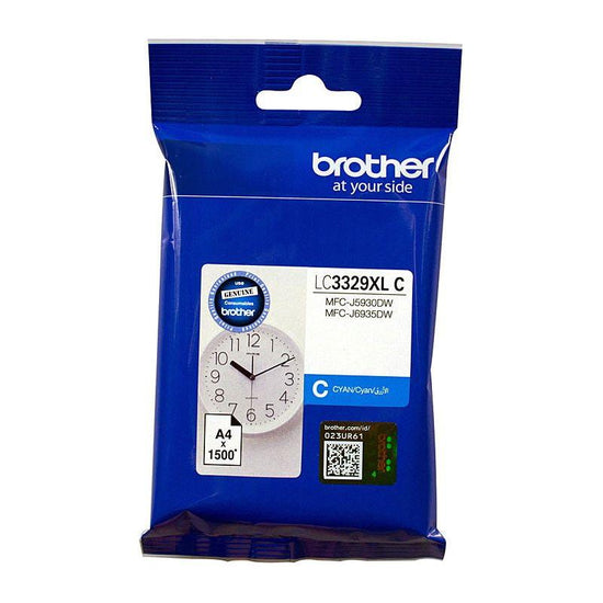 BROTHER LC3329XL Cyan Ink Cartridge