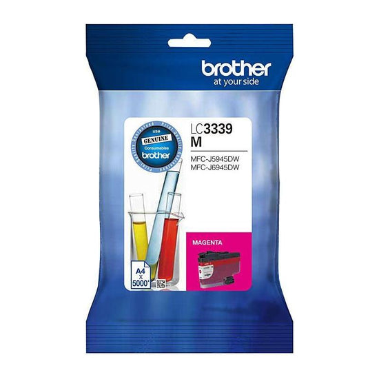 BROTHER LC-3339XLM Magenta Super High Yield Ink Cartridge to Suit MFC-J6945DW, up to 5000 Pages