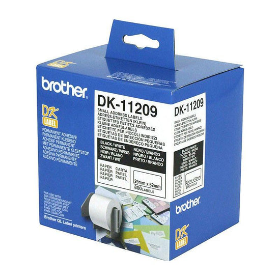 BROTHER Small Address Label 29mm X 62mm, 800 labels per roll