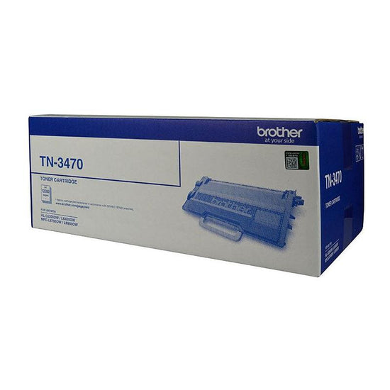 Brother TN-3470 Mono Laser Toner - High Yield up to 12000 Pages- L6200DW, L6400DW, L6700DW, L6900DW