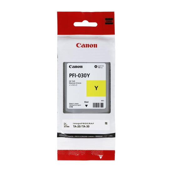 CANON PFI030 Yellow Ink