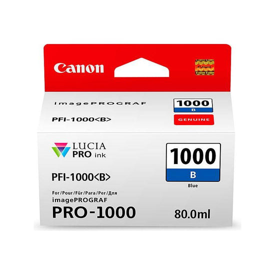 CANON PFI1000 Blue Ink Cartridge