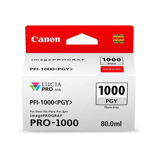 CANON PFI1000 Ph Grey Ink Cartridge