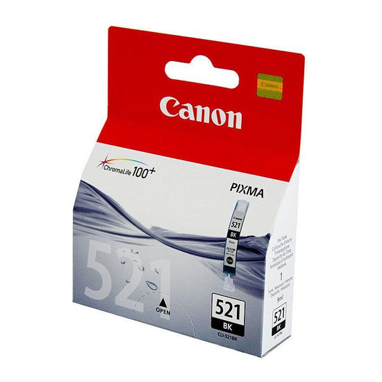 Canon CLI521BKBlack ink tank iP3600, iP4600, MP540, MP620a