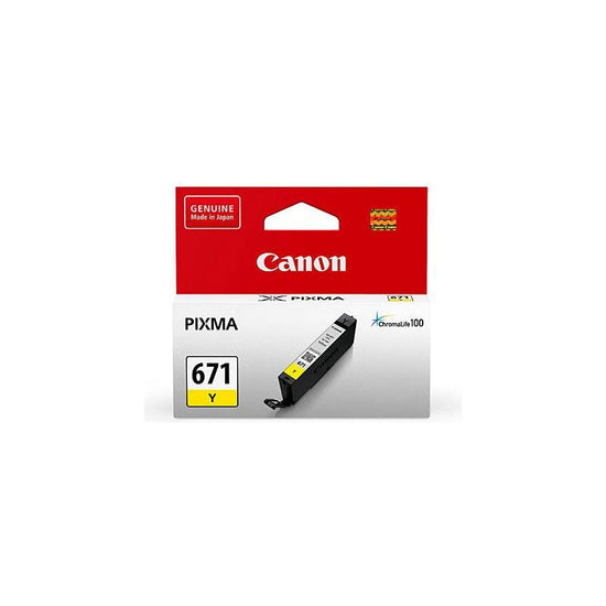 CANON CLI671 Yellow Ink Cartridge