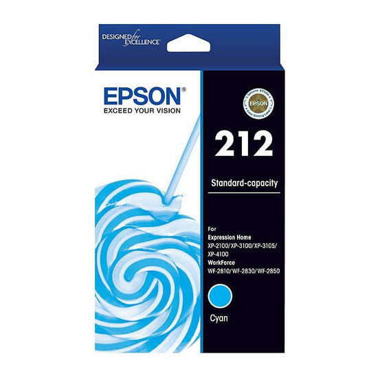 EPSON 212 Cyan Ink Cartridge