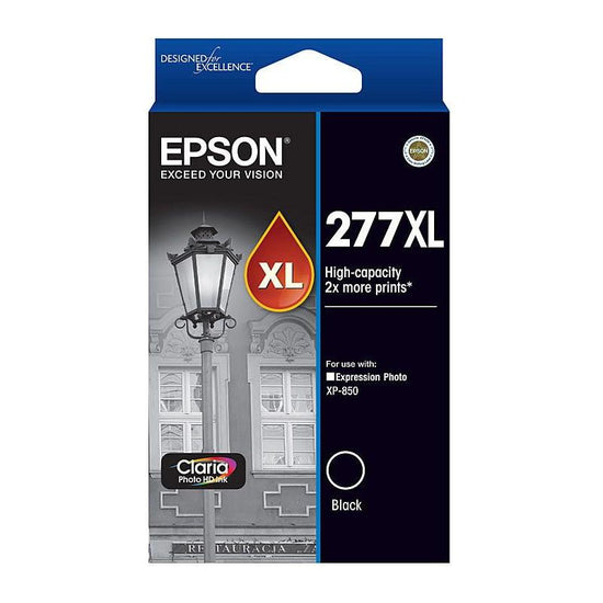 EPSON 277XL High Capacity Black Ink Cartridge Claria Photo HD