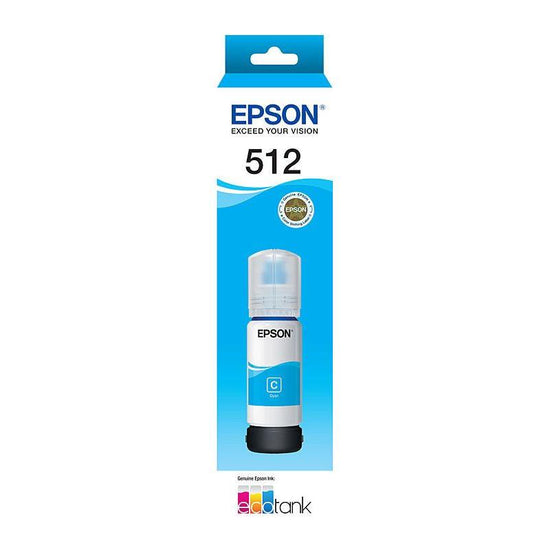 EPSON T512 Cyan EcoTank Bottle