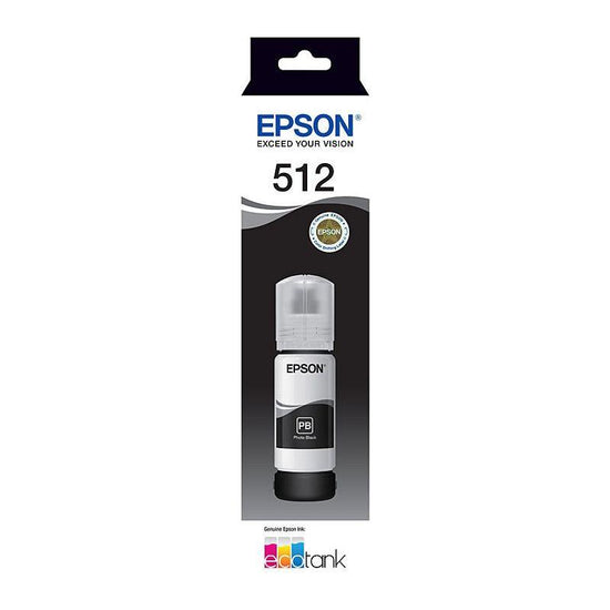 EPSON T512 PBlack EcoTank Bottle