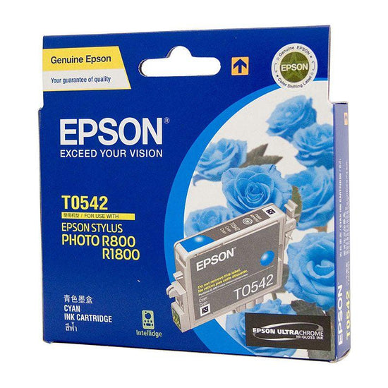 EPSON T0542 Cyan Ink Cartridge