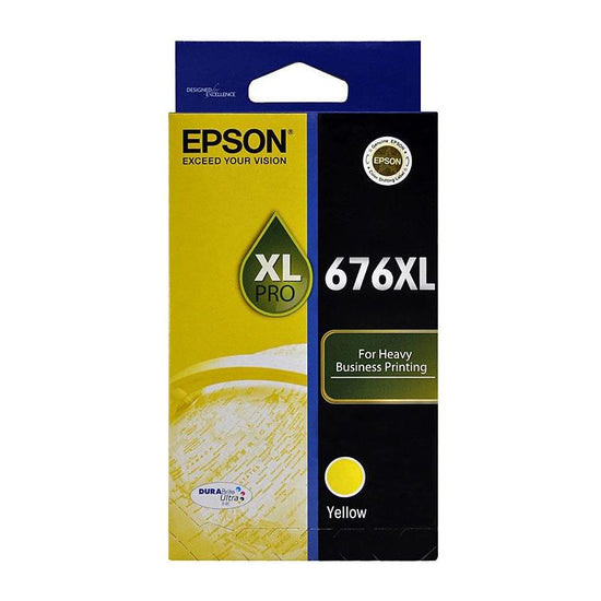 EPSON 676XL Yellow Ink Cartridge