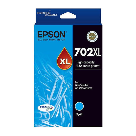 EPSON 702XL Cyan Ink Cartridge