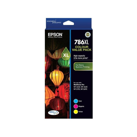 EPSON 786XL 3 Col Value Pack