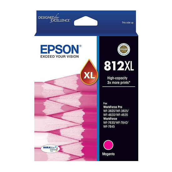 EPSON 812XL Magenta Ink Cart