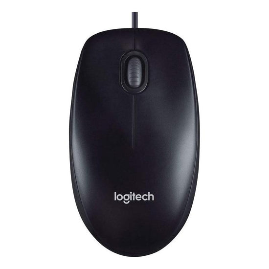 Logitech M90 USB Wired Optical Mouse 1000 DPI for PC Laptop Mac Full Size Comfort smooth moverL