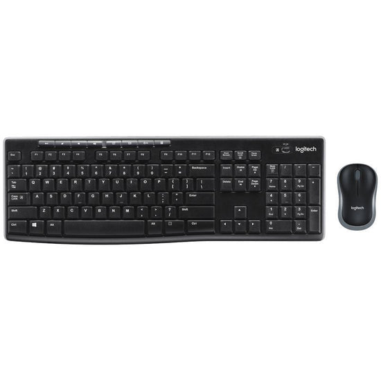 LOGITECH MK270R Wireless Keyboard and Mouse Combo 2.4GHz Wireless Compact Long Battery Life 8 Shortcut keys  KBLT-MK235