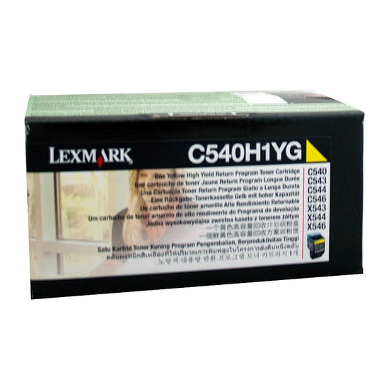 LEXMARK C540H1YG Yellow Toner