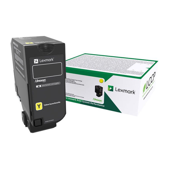 LEXMARK 74C6HY0 HY Yellow Toner