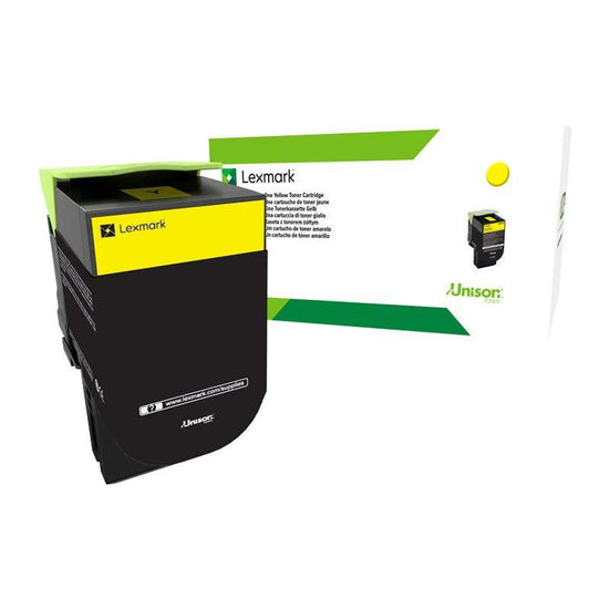 LEXMARK 808HY HY Yellow Toner