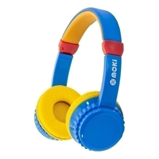 MOKI Play Safe Headphone Bl/Yl