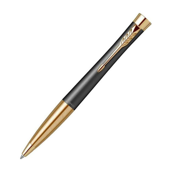 PARKER Urban Twist Ballpoint Pen - Black with Gold Trim