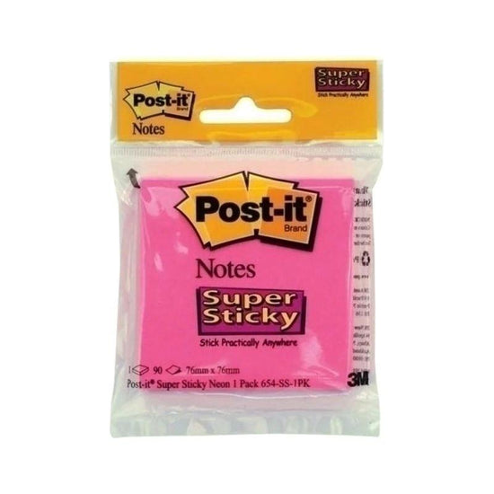 POST-IT S S Note 654-SS-1PK Bx6