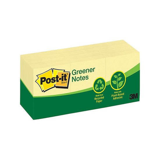 POST-IT Note 653-RP Yellow 35X48 Pack of 12