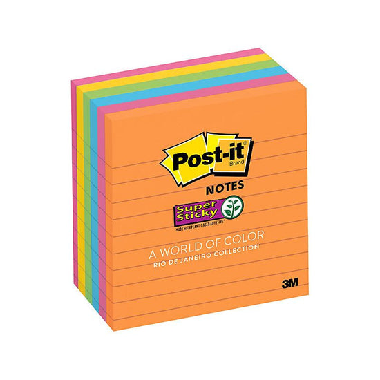 POST-IT 675-6SSUC RDJ Lined Pack of 5