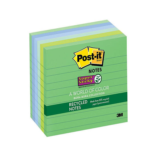 POST-IT Super Sticky 675-6SST Bora 98X98 Pack of 6