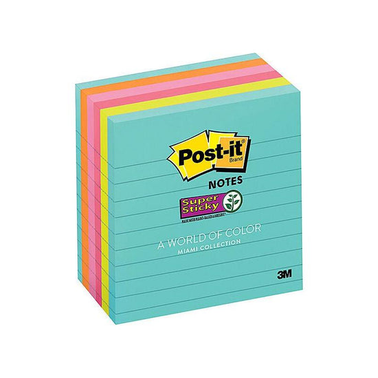 POST-IT Note 675-6SSMIA Miami Pack of 6