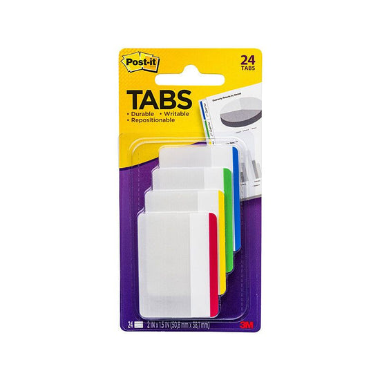 POST-IT Tabs 686F-1 Pack of 24 Box of 6