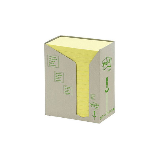 POST-IT 655-RTY Rec Yw 76X127 Pack of 16