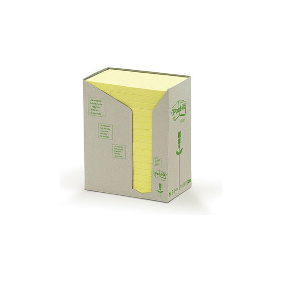 POST-IT 655-RTY Rec Yw 76X127 Pack of 16