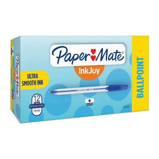 PAPER MATE InkJoy 50ST Ball Pen Blue Box of 12