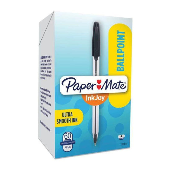 PAPER MATE InkJoy 50ST Ball Pen Black Box of 60