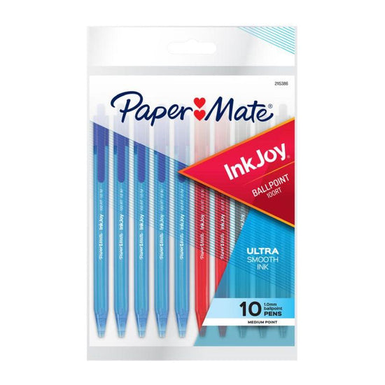 PAPER MATE InkJ Ball Pen 100RT Bus Pack of 10 Box of 12