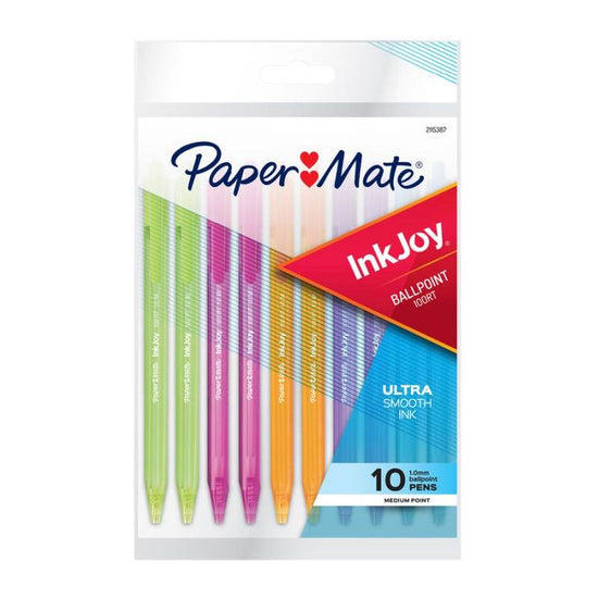 PAPER MATE InkJ Ball Pen 100RT Fsn Pack of 10 Box of 12