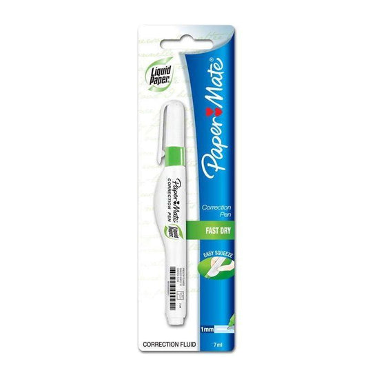 PAPER MATE LP Correct Pen 7ml Box of 12