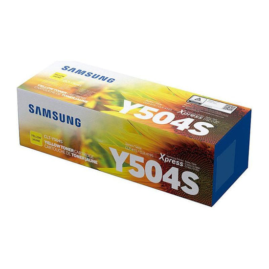 SAMSUNG CLTY504S Yellow Toner