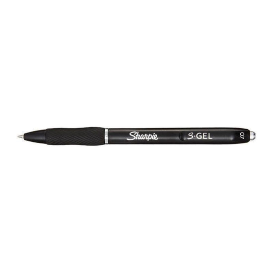 SHARPIE Retractable 0.7 Pen Black Box of 12