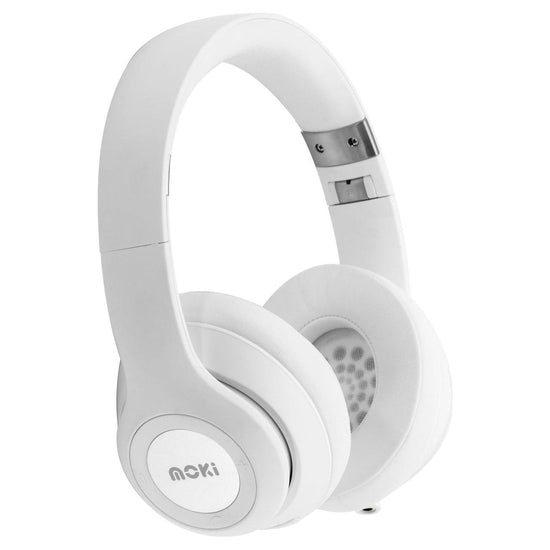 MOKI Katana Bluetooth Headphones - White